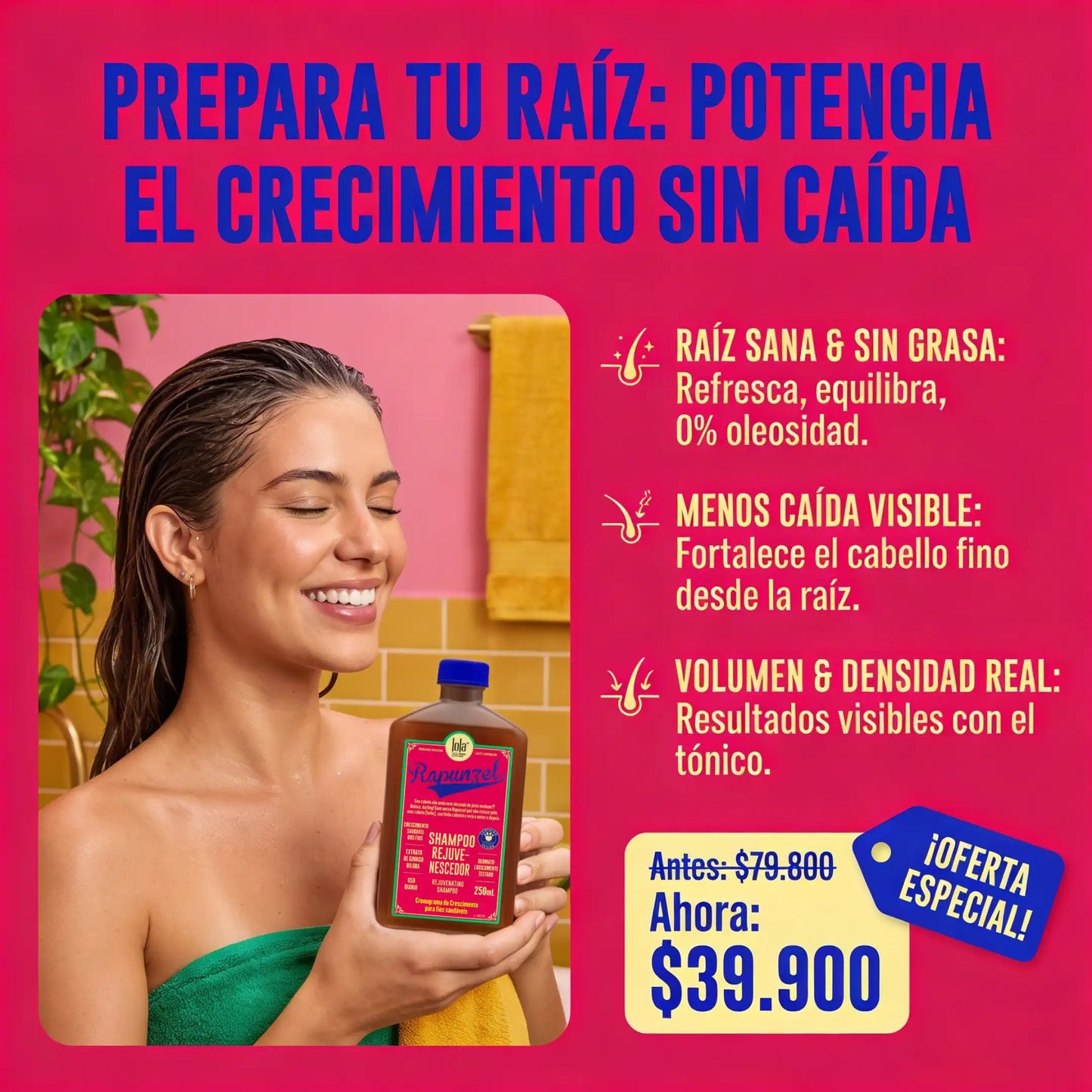 Shampoo crecimiento rapunzel