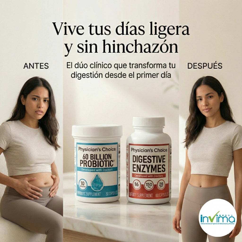 Physician’s Choice Digest Pack — De días pesados a una digestión ligera y sin estrés