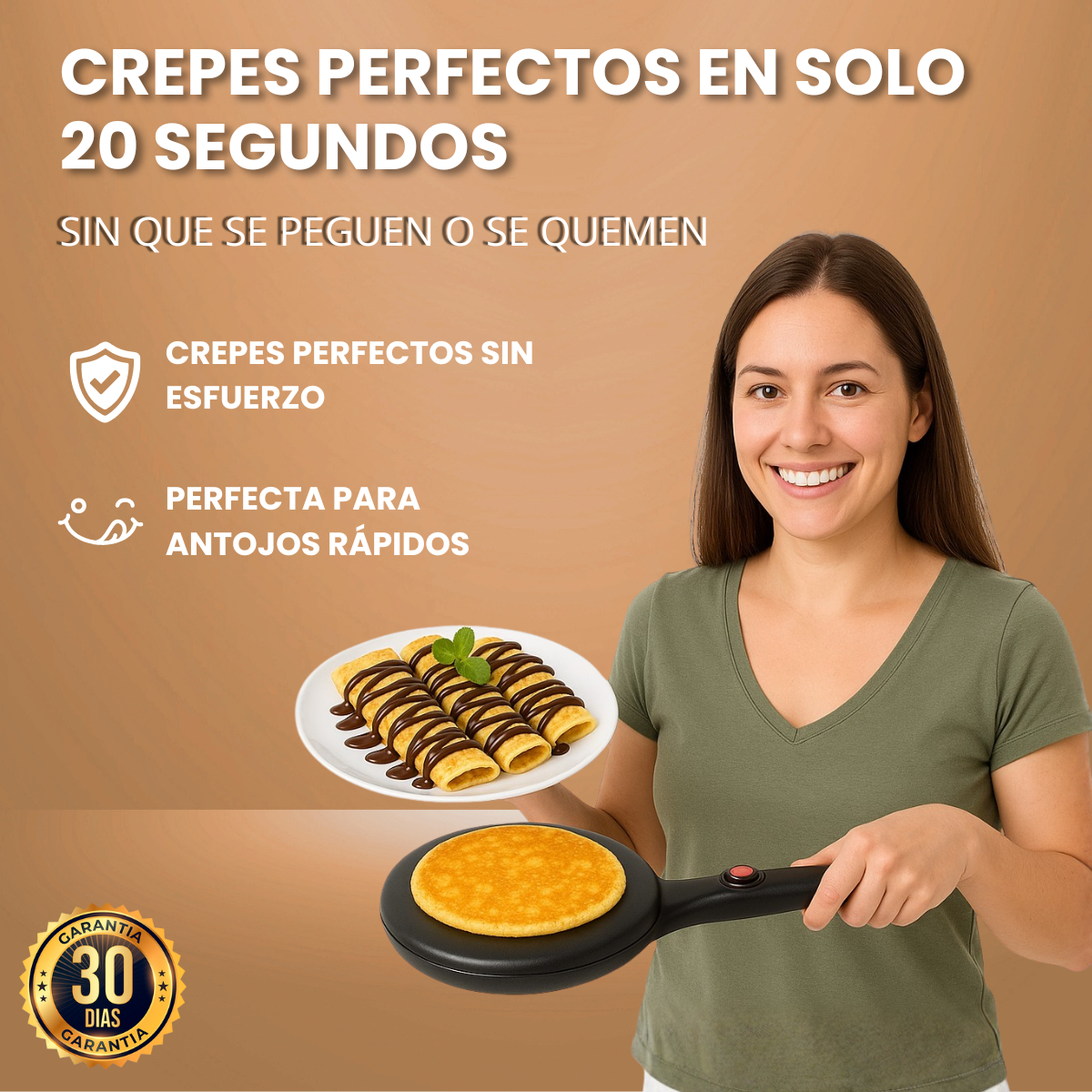 Easycrepe + Ebook Gratis - Crepes rápidos y deliciosos