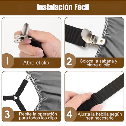 SUJETADOR DE SABANAS (GRIPBED) + EBOOK GRATIS
