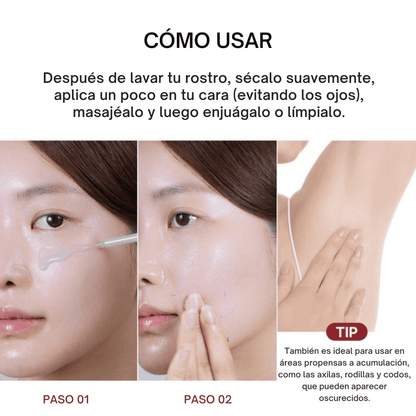 Exfoliantes Dr. Melaxil eliminan puntos negros, espinillas y manchas
