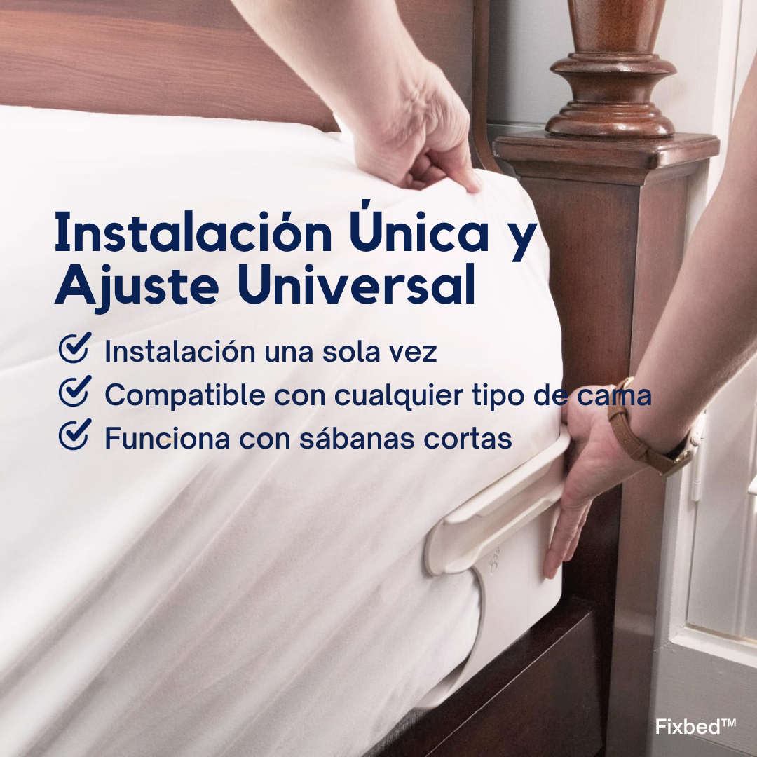 SUJETADORES (FIXBED) + EBOOK GRATIS: "Como dormir bien"