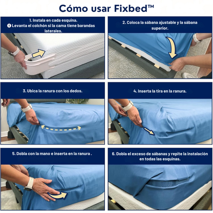 SUJETADORES (FIXBED) + EBOOK GRATIS: "Como dormir bien"