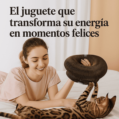 TU HOGAR TRANQUILO Y TU GATO SIEMPRE FELIZ: RASCADOR PARA GATOS (FlexiPaw™)