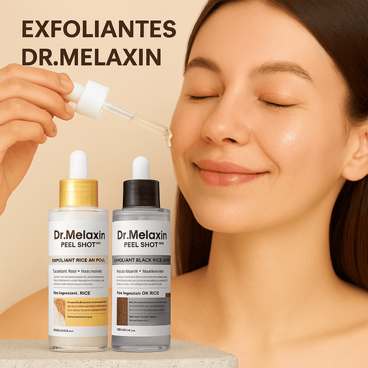 Exfoliantes Dr. Melaxil eliminan puntos negros, espinillas y manchas