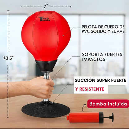 DeskPunch™ El único saco de boxeo profesional para escritorio