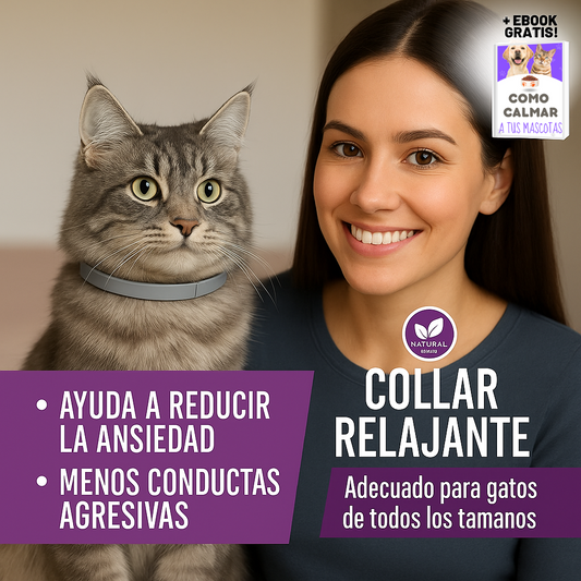 COLLAR RELAJANTE DE FEROMONAS (CALMPET) + EBOOK GRATIS