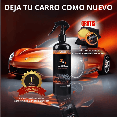 RESTAURADOR DE CARROS (PREMIUMWAX) + CERA GRATIS