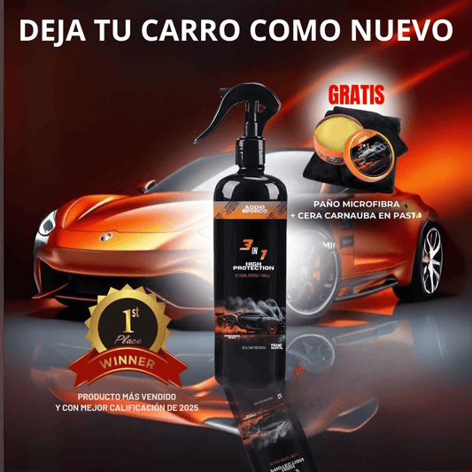 RESTAURADOR DE CARROS (PREMIUMWAX) + CERA GRATIS