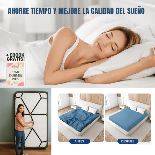 SUJETADOR DE SABANAS (GRIPBED) + EBOOK GRATIS